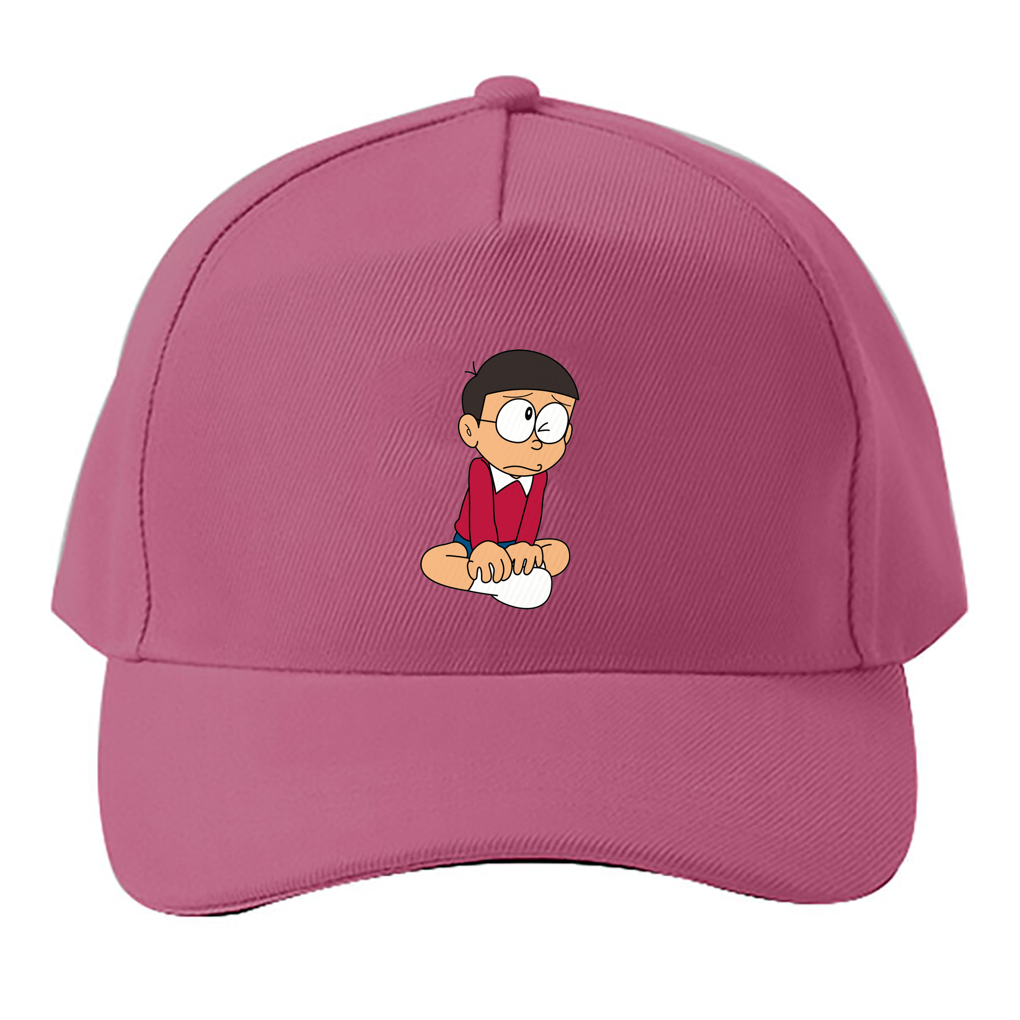 （画像用） ドラえもん 野比 のび太 Doraemon Nobita Nobi ベースボールキャップ 綿100％ 男女兼用 帽子 スポーツ